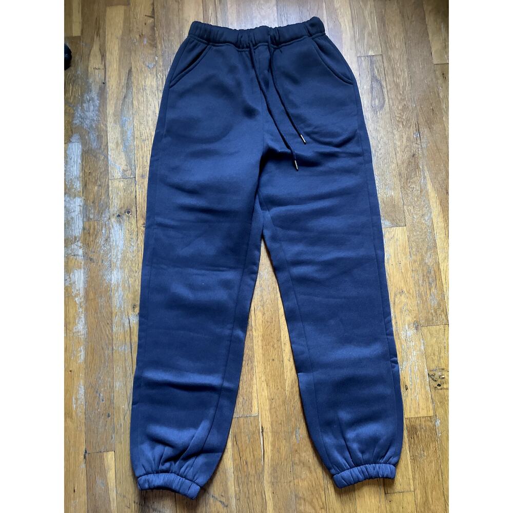 LADIES DRAWSTRING, JOGGER STYLE SWEAT PANTS-SLIGHT STRETCH-BNWOT-GRAY